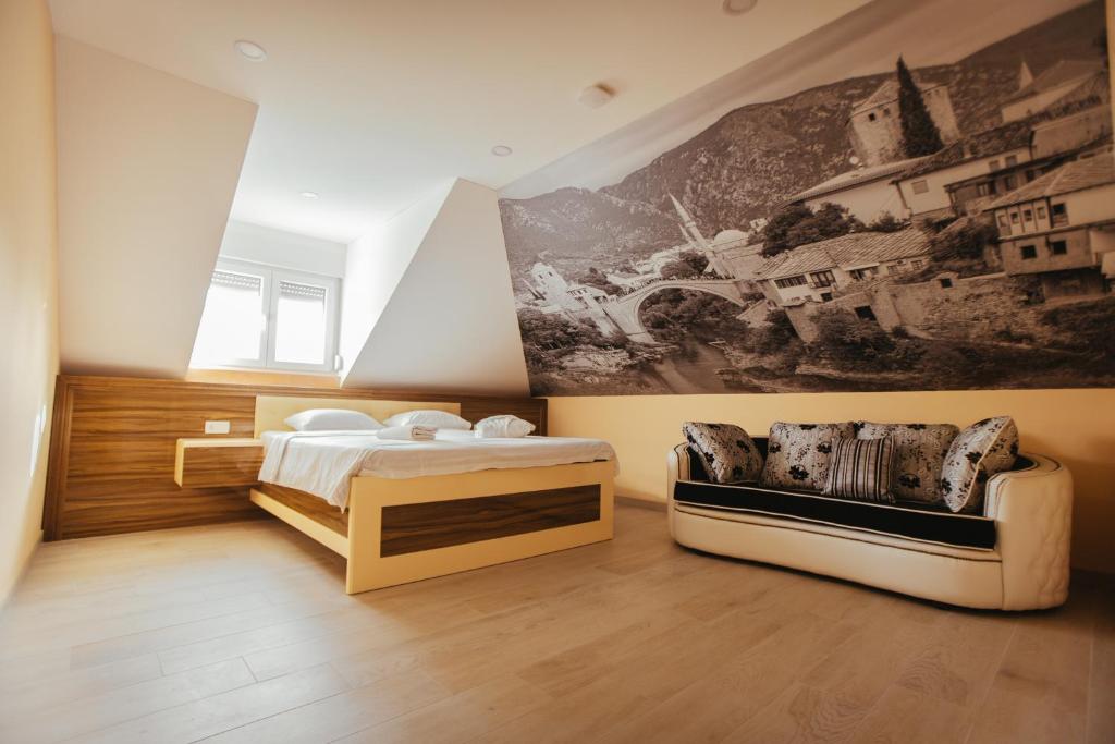 Luxury interior with Mostar motif